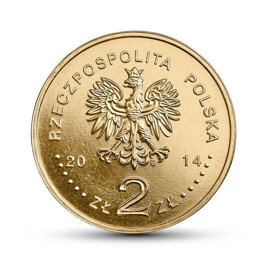 2 zł 2014 - 100. rocznica urodzin Jana Karskiego