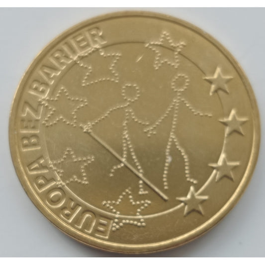 2 zł 2011 - Europa bez barier – 100-lecie Towarzystwa Opieki nad Ociemniałymi